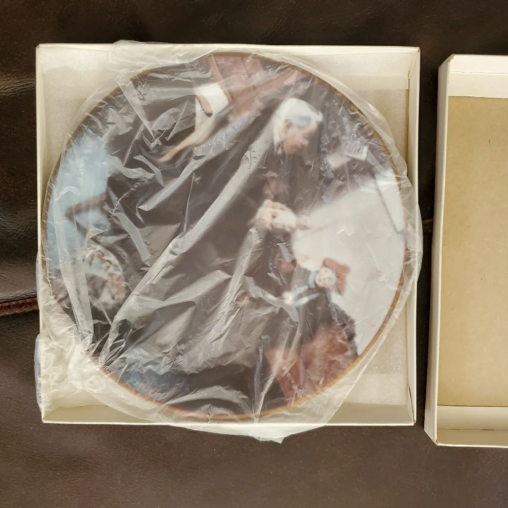 Norman Rockwell Plate 